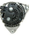 Front view of 12V 136A Alternator Replacement For Dodge Ram 2500 2006-2009 And Ram 3500 2006-2008 External Regulator Clutch Pulley High Output Auto