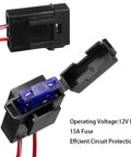 Fog Light Wiring Harness Kit Rugged With 40A Relay And On Off Switch H11 H9 880 881 Socket Plug And Play Wire Connector Fuse