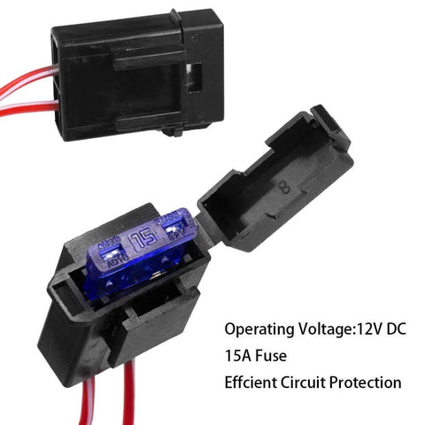 Fog Light Wiring Harness Kit Rugged With 40A Relay And On Off Switch H11 H9 880 881 Socket Plug And Play Wire Connector Fuse