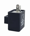 12V 2-Pin CF-12 LED Flasher Relay for Turn Signals, Hyper Flash Fix for Motorcycles and Scooters, Eliminate Load Resistors