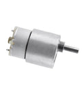 DC 12V Speed Reduction Gear Motor Electric High Motor Micro Multiple Reducer Replacement Motor (30RPM), close-up view