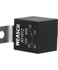 2 Pack JD1912 12V 40A Car Relay SPST Four Pin Waterproof Auto Electrical Switch for boats, trucks, tractors, motorcycles, ATVs