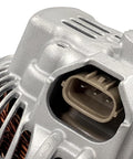 Close-up of 12V 90A Alternator Replacement For Subaru Impreza Forester 2004 2005 2006 2007 2008 2009 2010 With Five Groove Pulley