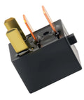 Close-up of Four Pack 12V DC Automotive Relay Kit G8HL-H71 for AC Compressor and Fan Motor connectors and housing