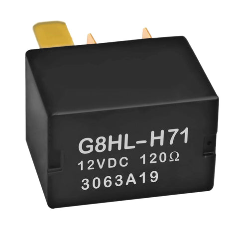 12V DC Automotive Relay Pack Set Of 2 For Honda Accord Civic CR V And Acura MDX From 2003 Through 2014 For AC Headlights Horns Fans