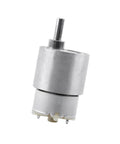 DC 12V Speed Reduction Gear Motor Electric High Motor Micro Multiple Reducer Replacement Motor (30RPM) front view
