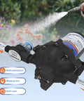 EF5500-BOX 12V Sprayer Pump, Soft Wash Pump, 5.5GPM 60 PSI Diaphragm Pump, Pressure Switch, garden spray in action