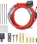 Electric Fuel Pump Relay Kit For 12V Systems With 40 Amp Waterproof Relay, Bypass Harness, Heavy Duty Long Wiring, Universal Fit