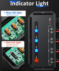 Universal 12V Fuse Block Kit 20A Motorcycle Relay Box With LED Warning Indicator 4-Circuit Power Supply For Bikes And Cars