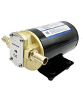 12V Gear Pump-3.2 GPM Self-Priming Impeller Oil Transfer for Machinery Fuel, Viscous Liquids, Lubricant, Diesel Engine Scavenge Extractor Pump