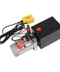 6 Quart Double Acting Hydraulic Pump 12V Hydraulic Power Unit with 3KW Motor for Electric Forklifts and Dump Trucks