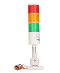 LED Stack Tower Lights 12V Industrial Signal Warning Lamp With Aluminum Alloy Base Multi Layer Indicator for CNC Machine Tools