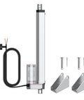 Beefy 12V Heavy Duty Linear Actuator 330LBS 1500N 10 Inch 250mm Silent IP65 Electric Actuator with brackets and mounting hardware