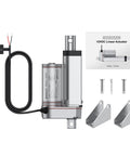 12V Linear Actuator 160LBS Lift, 2 Inch Stroke, IP65 Waterproof with accessories and manual
