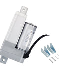 Powerful 12V Linear Actuator With 2 Inch Stroke And 66 Lbs 300N Load Capacity, aluminum alloy, and mounting bracket included.