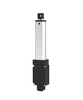 High-speed compact aluminum linear actuator with IP54 rating, pure metal gears, and 5.9-inch stroke for robotics and automation systems.