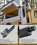 Beefy 12V Linear Actuator 330Lbs 1500N 4 Inch Stroke used in RV, highlighting IP65 waterproof durability and aluminum construction.