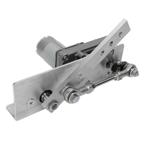 12V Reciprocating Linear Actuator With 10 To 130 Degree Swing Beefy High Strength Cycling Motor Adjustable Speed Up To 45 Cycles Per Minute
