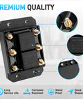 12V Forward And Reverse Relay Module For Motors 60A 80A Heavy Duty Workhorse Controller displayed with brass studs
