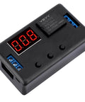 12V Timer Relay with LED Display, Four-Mode Time Delay Switch for Auto Use, On Off Delay Timer from 0.1 Seconds to 999 Minutes