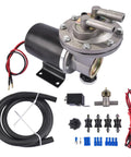 12 Volt Electric Vacuum Pump Kit For Brake Booster Replacement With Easy Plug And Play Installation Kit 18 To 22 Inch Vacuum Line