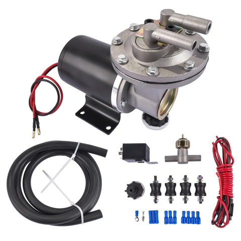 12 Volt Electric Vacuum Pump Kit For Brake Booster Replacement With Easy Plug And Play Installation Kit 18 To 22 Inch Vacuum Line