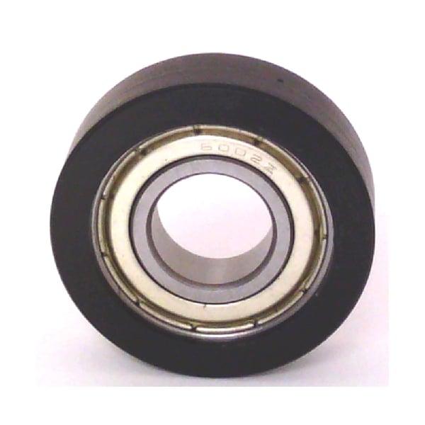 12x38x8mm Heavy Load pulley wheel roller Bearing with Tire VXB Ball
