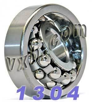1304 Self Aligning Bearing 20x52x15 - VXB Ball Bearings