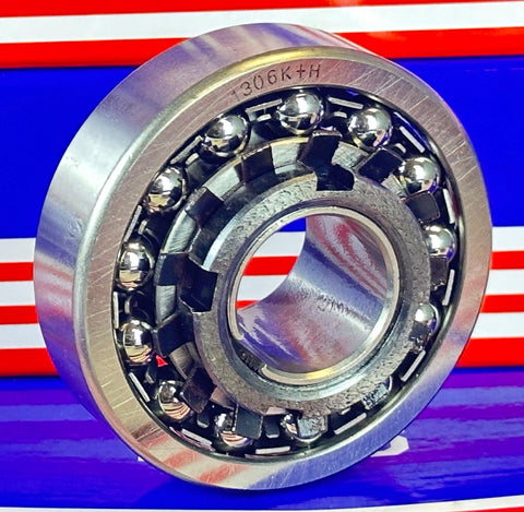 1306K+H Tapered Self Aligning Bearing with Adapter Sleeve 25x72x19 - VXB Ball Bearings