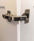 Corner Cabinet Hinge 135 Degree Beefy Heavy Duty Folding Door Hinge for Kitchen Corner Cabinets Stainless Steel with Screws