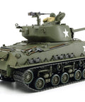 Realistic 1 To 35 US Medium Tank M4A3E8 Sherman Scale Plastic Model Kit With Slide Molded Turret And Welded Hull Texture For Hassle Free Assembly