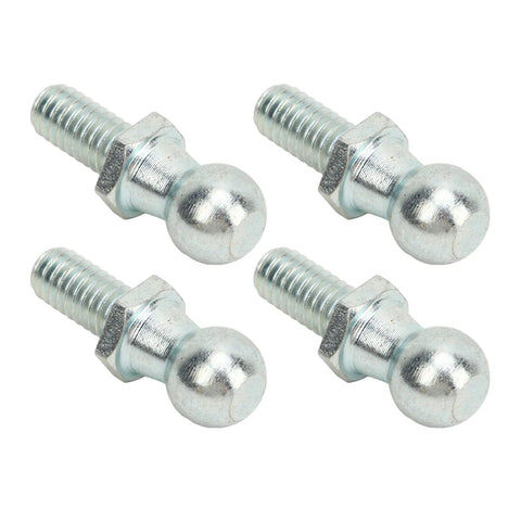 Ball Studs 13mm Ball Screw Set With Solid Metal Construction Zinc Plated For Durability Five Sixteenths Inch By Eighteen Thread