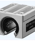 Front view of SME13GUU NB 13mm open block unit motion linear bearing for smooth motion and stable alignment in mechanical systems.