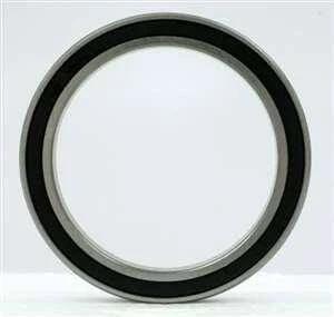 13x21x5mm Non-Standard Ball Bearing 13mm x 21mm x 5mm front view with rubber seals and chrome steel finish.