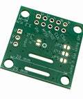 Magnetic Rotary Position Sensor Encoder Breakout Board Module With 14Bit Precision, top view of green PCB with pin labels.
