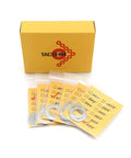 14 Pack Half Inch 28 TPI Barrel Shim Kit for .223 and 5.56 Muzzle Brakes, Precision Stainless Steel 304 Alignment Set
