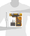 14 Piece Drill Bit Set With 3 Flats Shank 135 Degree Split Point High Speed Steel in packaging