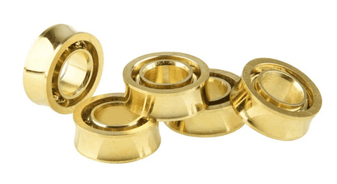 1/4" x 1/2" x 3/16" inch Gold Shape Concave Bearing - VXB Ball Bearings