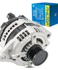 Beefed Up 140 Amp 12V Alternator Replacement For Fiat 500 2013-2014 1.4L And Dodge Dart 2013-2016 1.4T with packaging