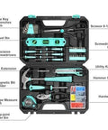 142-Piece Home Repair Tool Kit With Storage Case For Everyday DIY Projects And Home Fixes Packed With Hammer, Tape Measure