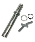 Single Output Shaft Diameter 14mm for Worm Reducer NMRV030 with gaskets, S ring, and corner pin components.