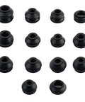 14Piece Tie Rod Boot Kit With Multi Size Rubber Ball Joint Boots For Water And Dust Protection Universal Tie Rod End Boots Kit