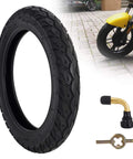 14X2.125 Tubeless Tire, 14 X 2.125 Electric Bike Tire with Angled Valve for 14 Inch Electric Folding Bike, E-Bikes and E-Scooters