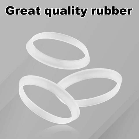 Three white rubber cone seal rings from 20 Pack Rubber Cone Seal Rings For One And A Half Inch Waste Pipe And Slip Joint Washers set