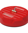 Craftsman 15 Inch Surface Cleaner for Power Washers 3000 PSI, red design with dual high pressure jets and quick connect fitting.