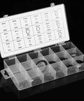 150 Piece Circlip Snap Ring Kit With 3mm To 32mm Internal And External Lock Rings 18 Sizes In Box