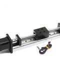 150mm Length Travel Linear Stage Actuator with Square Linear Rails Ballscrew SFU1204 with NEMA17 Stepper Motor for DIY CNC Router