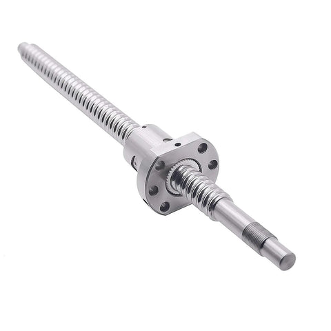 150mm SFU1605 Ball Screw Set RM1605 with metal nut, BK12 BF12 coupler for CNC machines, diameter 16mm, lead 5mm linear motion system