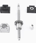 150mm SFU1605 Ball Screw Kit with Metal Ball Nut, Ball Nut Housing, BK BF End Supports and Coupler