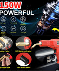 Upgraded 150W Plastic Welder Kit With 1000 Pcs Hot Staples, 8 Welding Rods, 2 Thermal Smoothing Heads, And 6 Types Of Staples For Bumpers, Kayaks, And Plastic Repairs, 2 In 1 Soldering Gun For Quick Pro DIY Fixes, shown with features highlighted